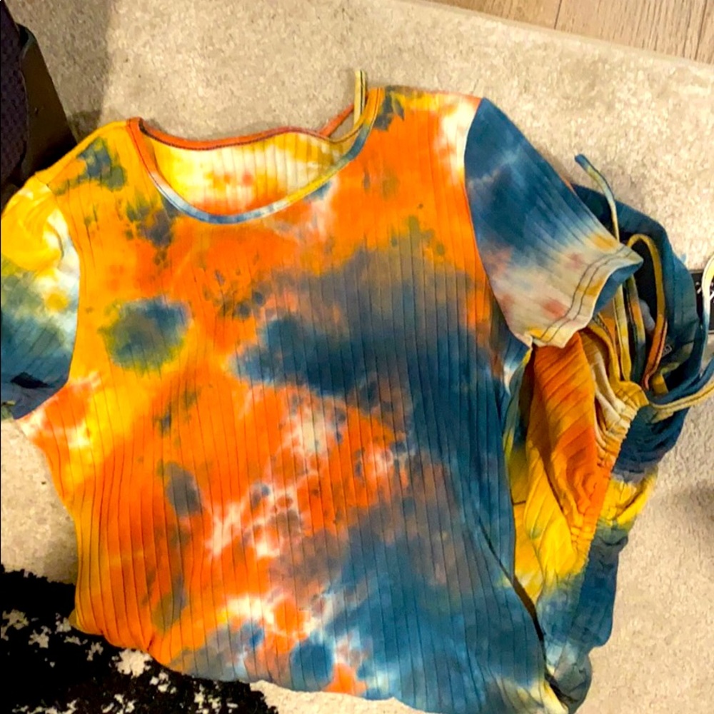 Tie dye dress
